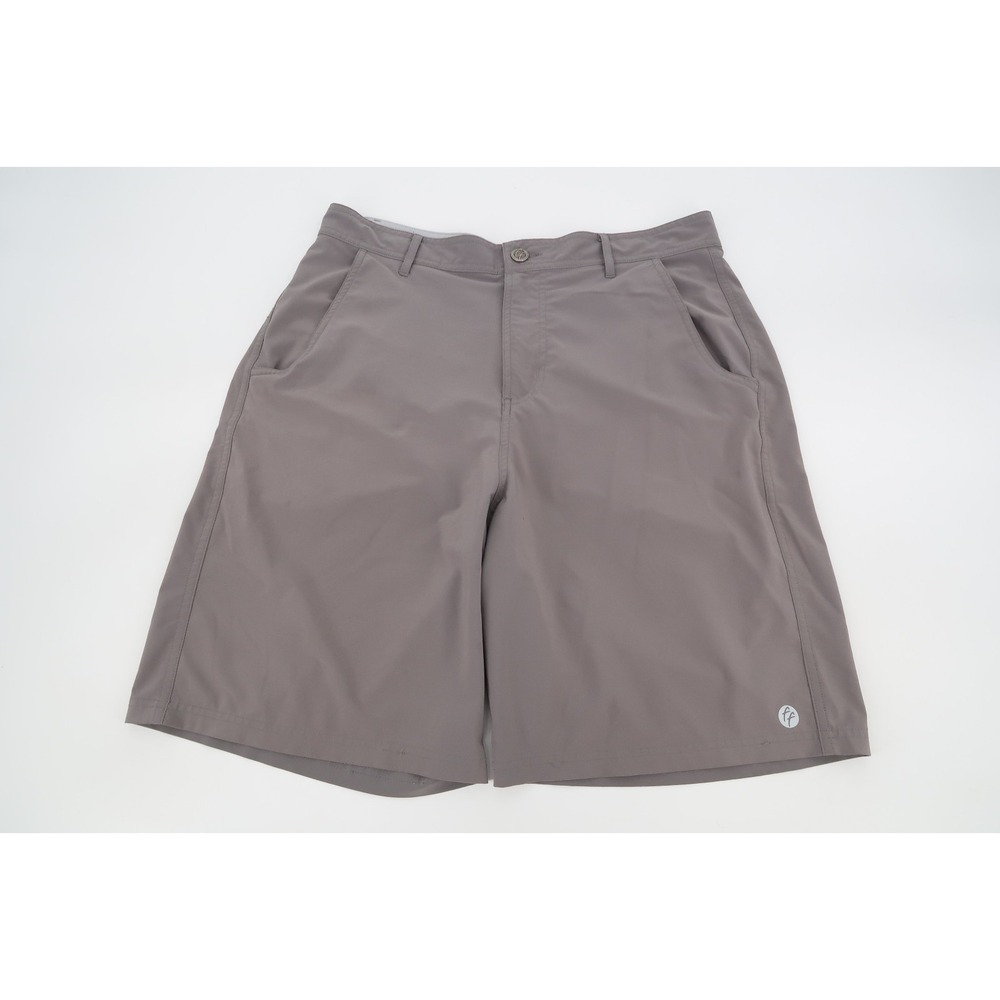 Free Fly Shorts Hybrid Utility Gray Performance Gray 9" Inseam Men's Size‎ 34